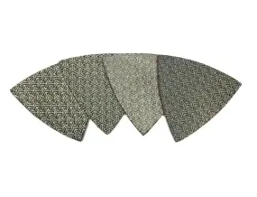 3-inch Triangle Diamond Polishing Pads for Oscillating Multi Tools