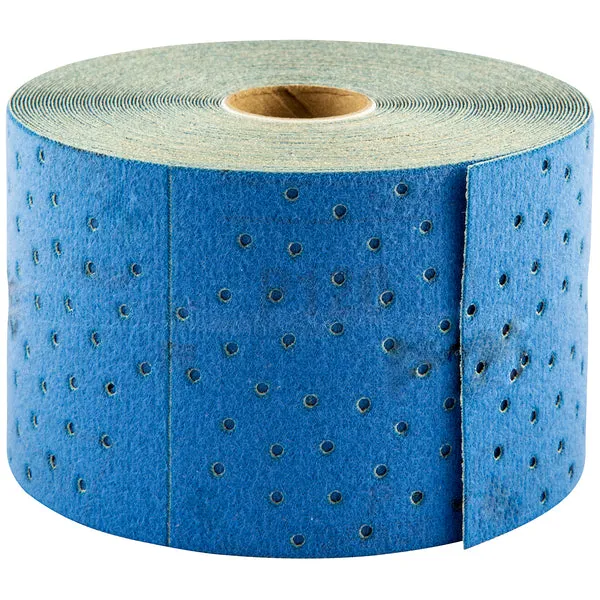 Abrasive Roll - Norton Dry Ice Multi-Air Cyclonic A975 CA Fine Grit Paper Perforated H&L Vacuum Roll