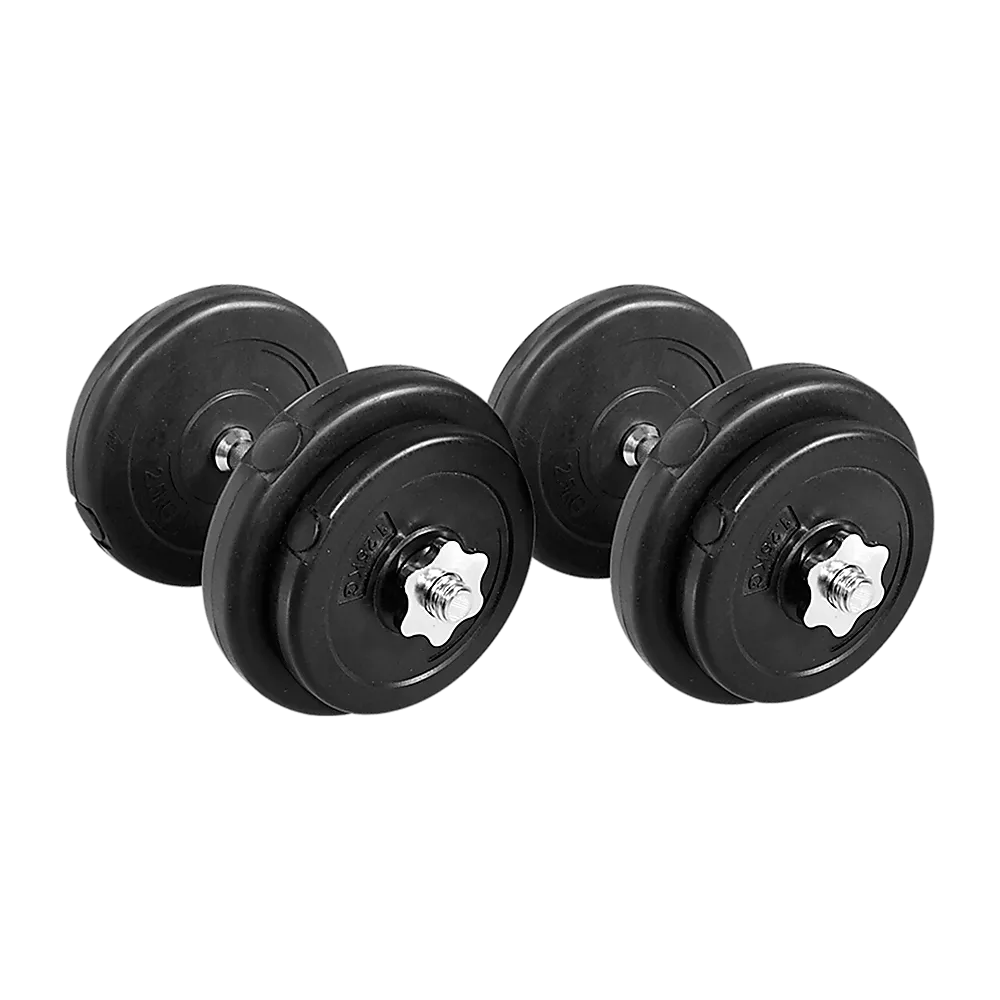 Adjustable 20KG Dumbbell Weight Set, Non-Slip, Steel