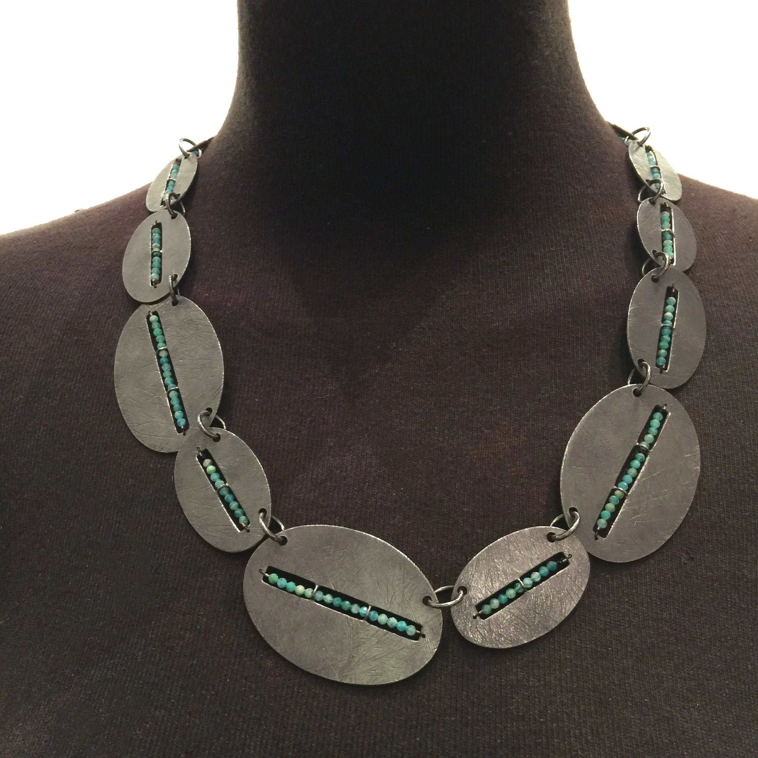 Amazonite Window Necklace