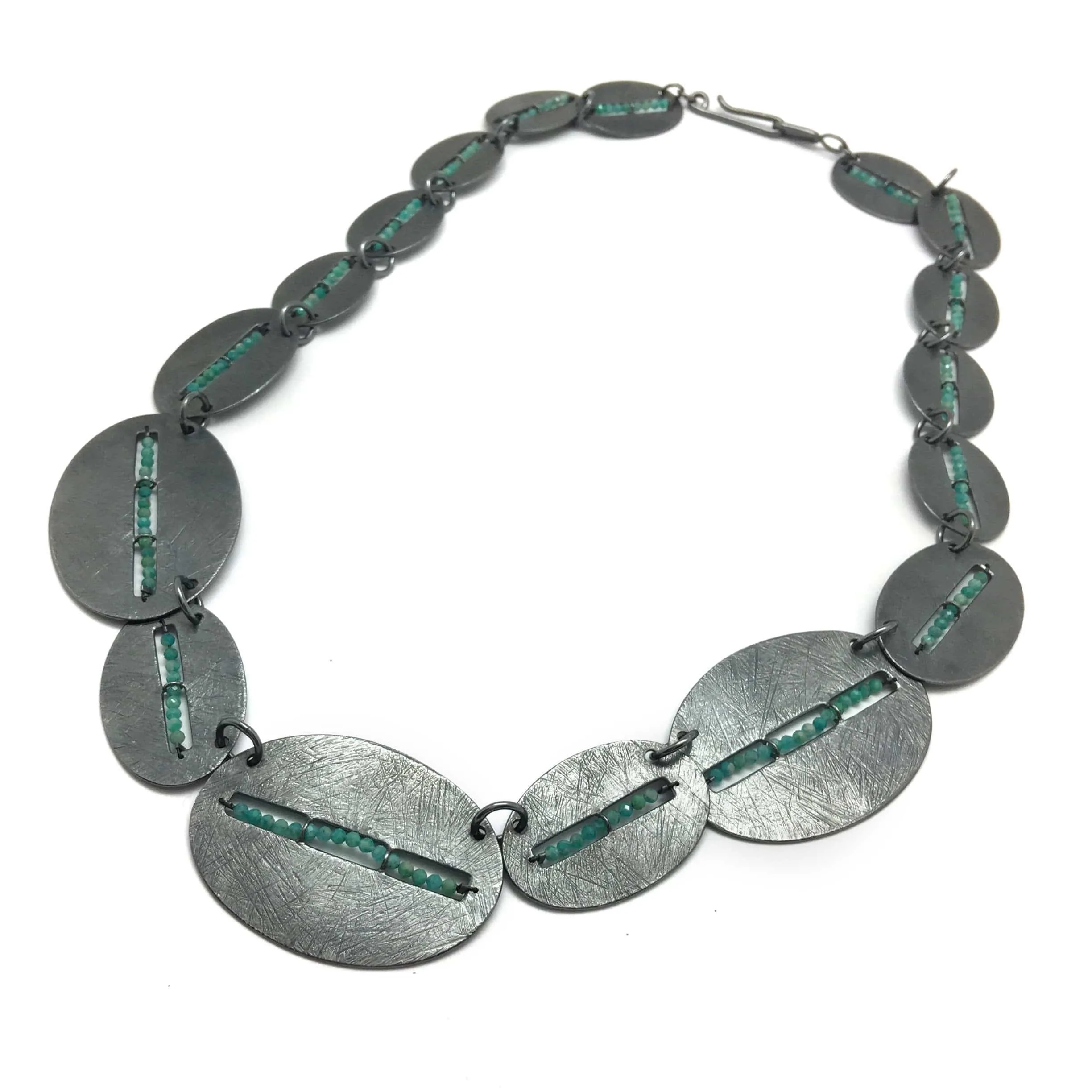 Amazonite Window Necklace