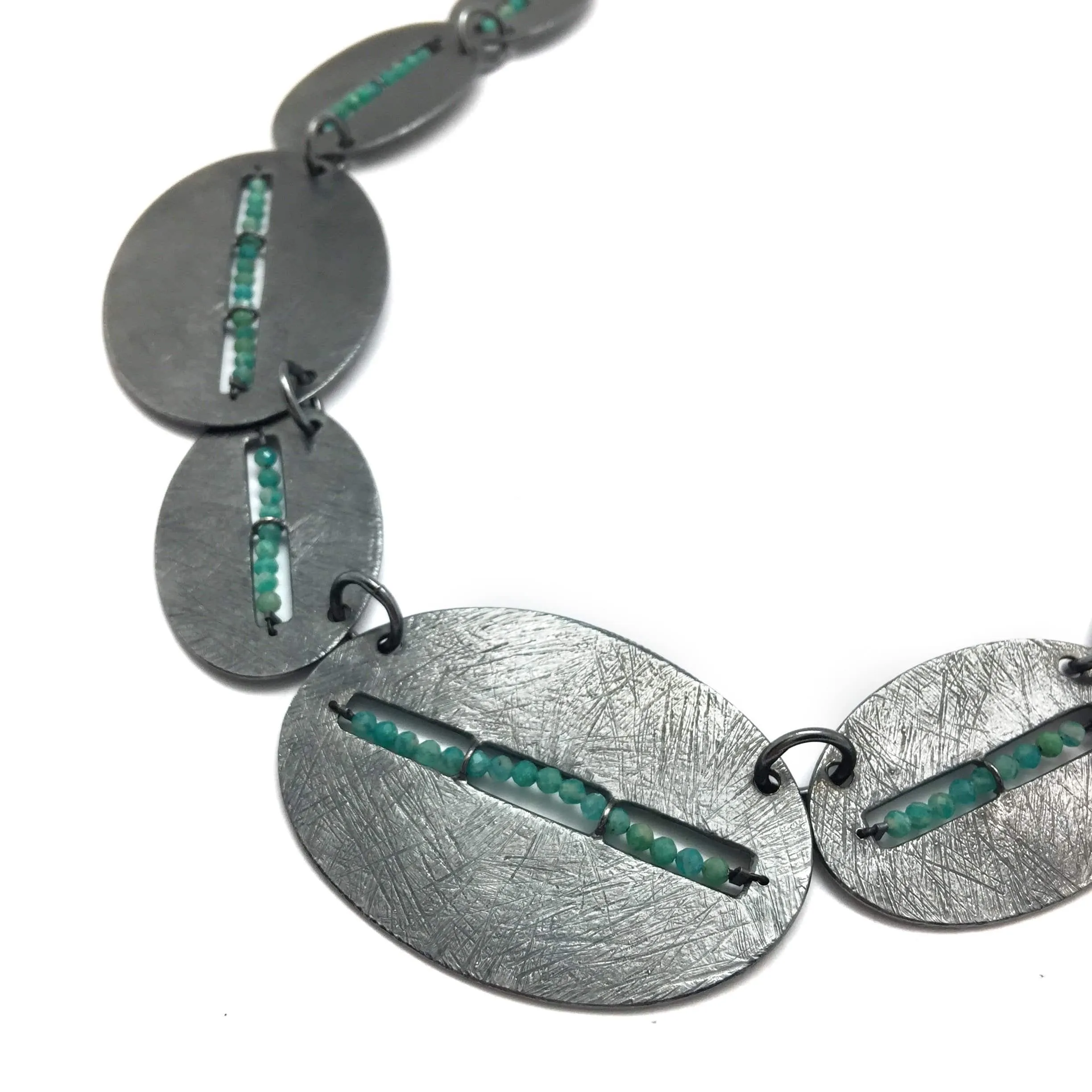 Amazonite Window Necklace