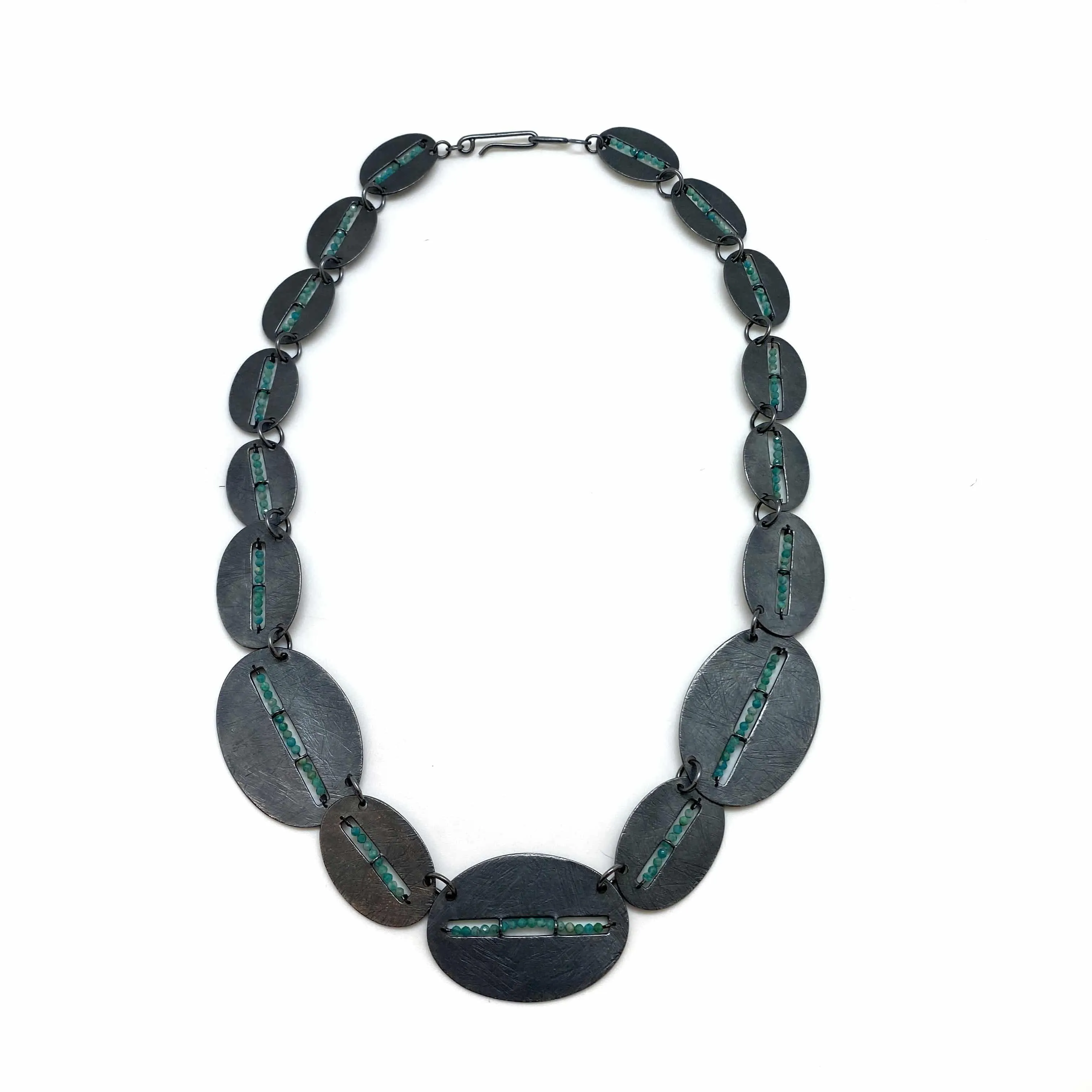 Amazonite Window Necklace