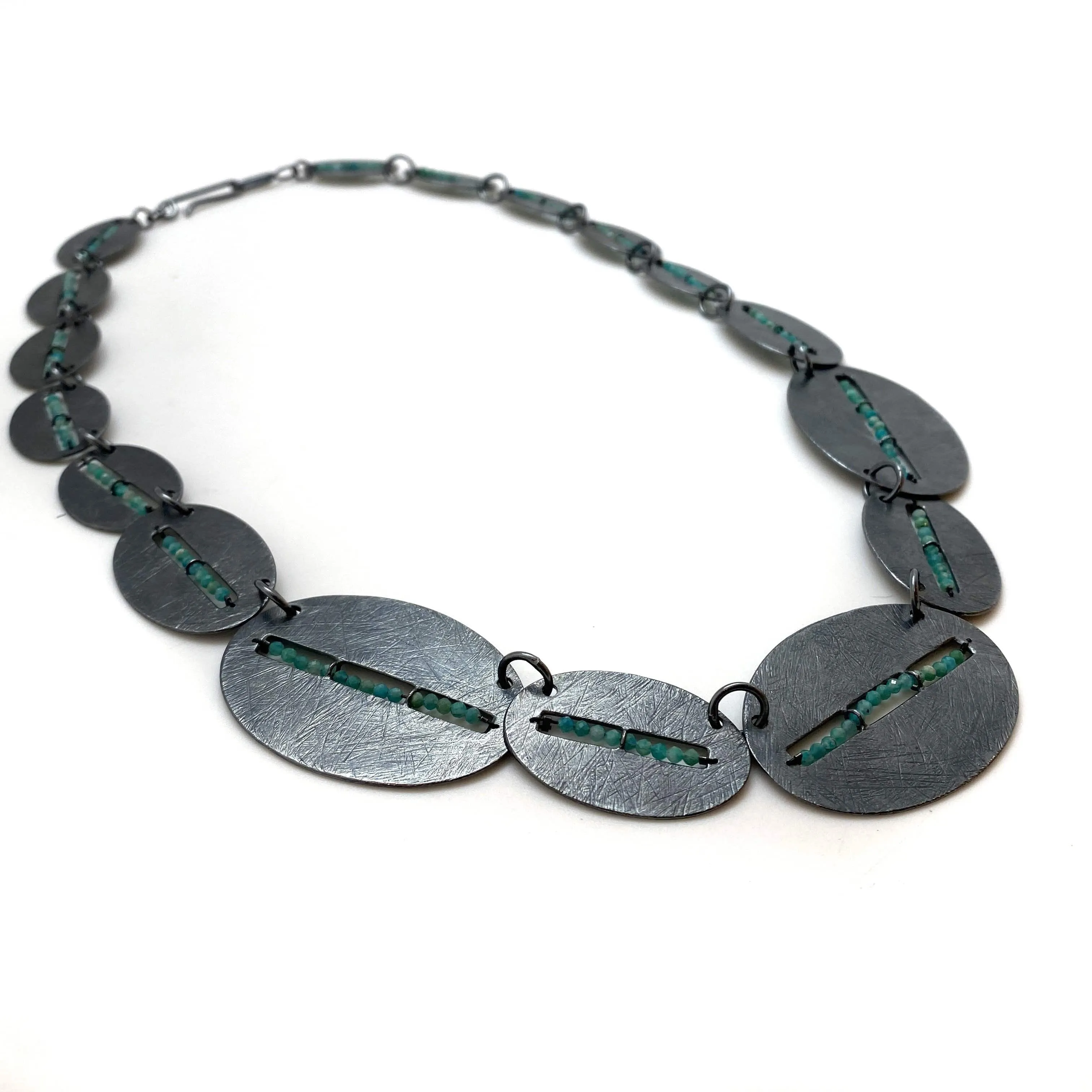 Amazonite Window Necklace