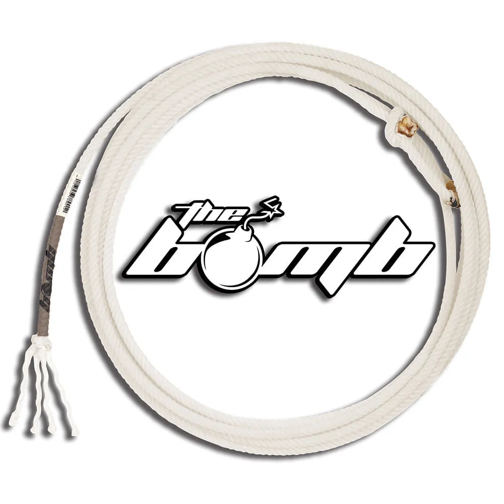 Bomb Heel Rope, White, 36'