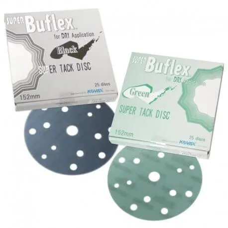 Buflex KOVAX Sandpaper Discs Grits 3000 and 2000