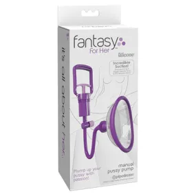 Fantasy For Her Pleasure Pump - Purple