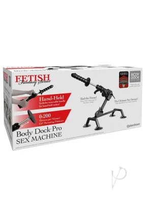 Ff Body Dock Sex Machine Black