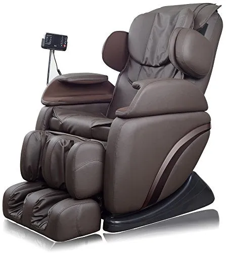 Full Featured Shiatsu Chair - Dark Brown