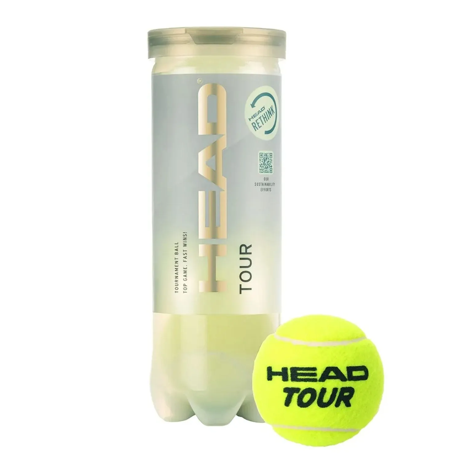 Head Tour Tennis Balls Carton (24 Cans)