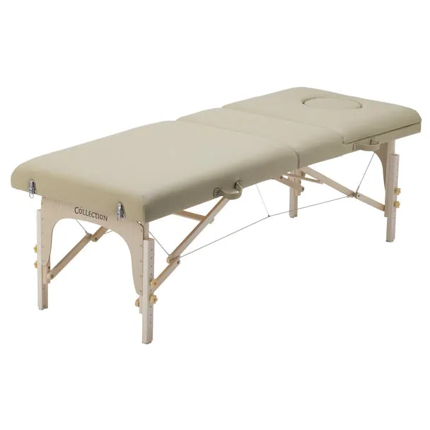 High Class Memory Foam Wooden Folding Reclining Bed 009SDX Beige