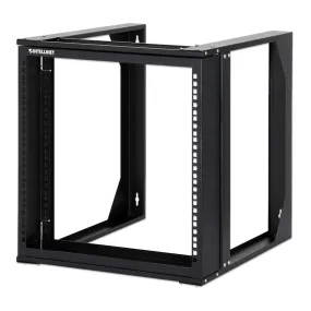 Intellinet 716185 19" 9RU Wall Mount 2-Post Open Frame Network Rack