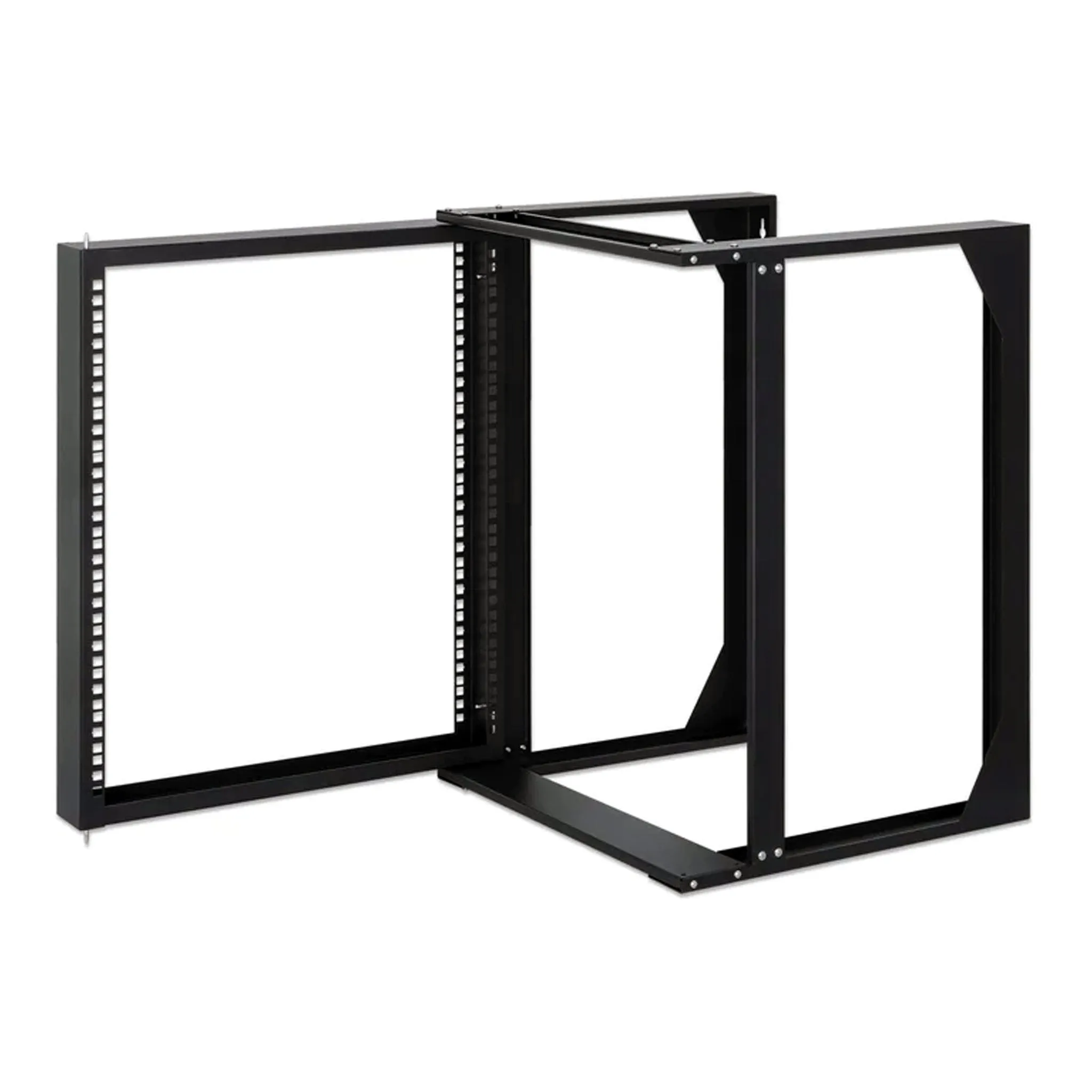 Intellinet 716192 19" 12RU Wall Mount 2-Post Open Frame Network Rack