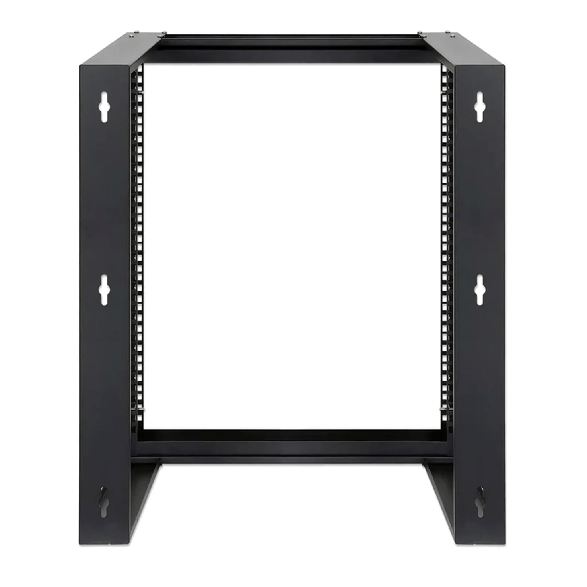 Intellinet 716192 19" 12RU Wall Mount 2-Post Open Frame Network Rack