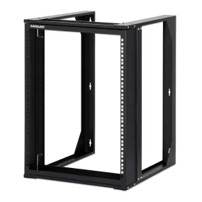 Intellinet 716192 19" 12RU Wall Mount 2-Post Open Frame Network Rack