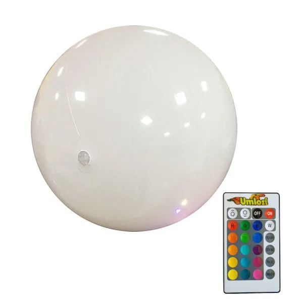 LED Light Up Beach Ball & Remote - 16 Colours & Multiple Modes