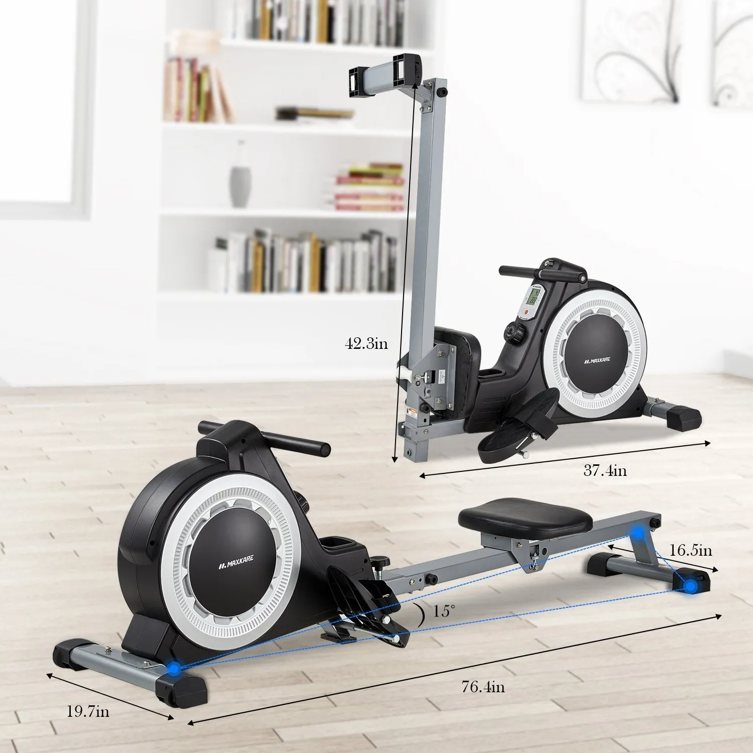 Magnetic Rowing Machine Indoor Use