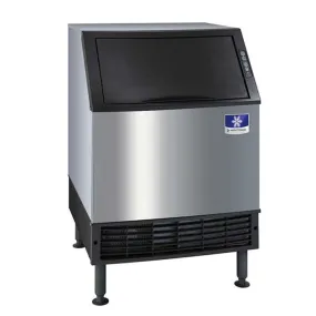 Manitowoc UDF0240W NEO 26" Water Cooled Undercounter Full Size Cube Ice Machine with 90 lb. Bin, 115V, 197 lb.