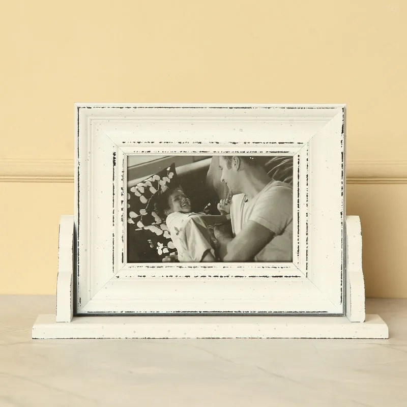 Meso Photo Frame With Wall Shelf - White