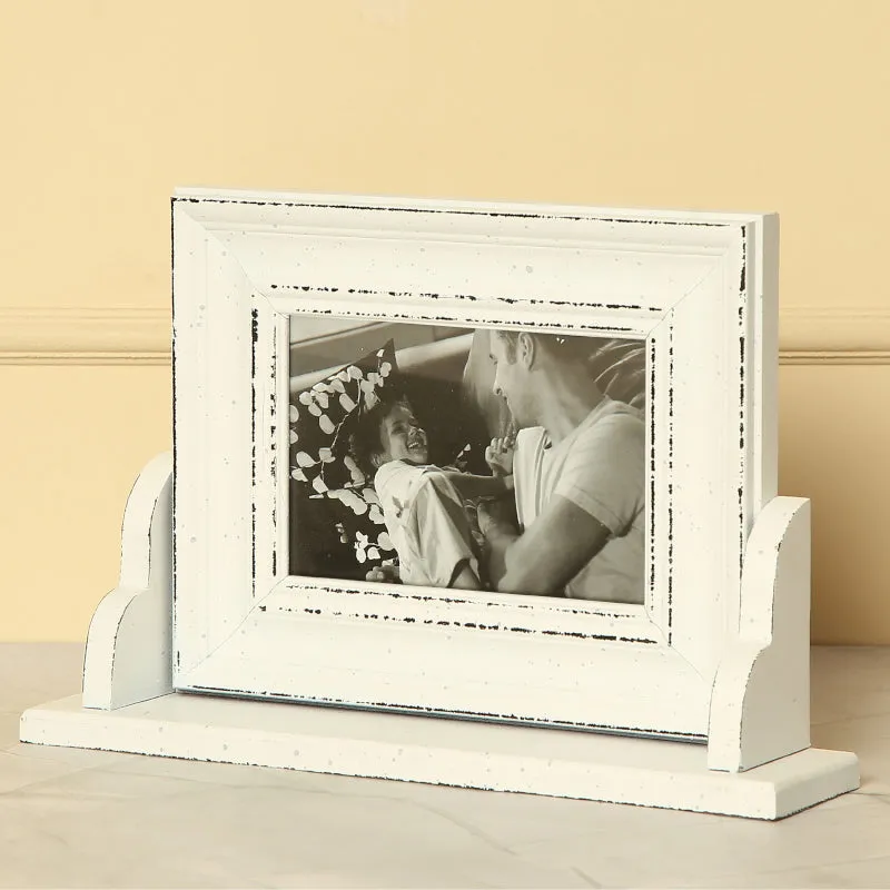 Meso Photo Frame With Wall Shelf - White