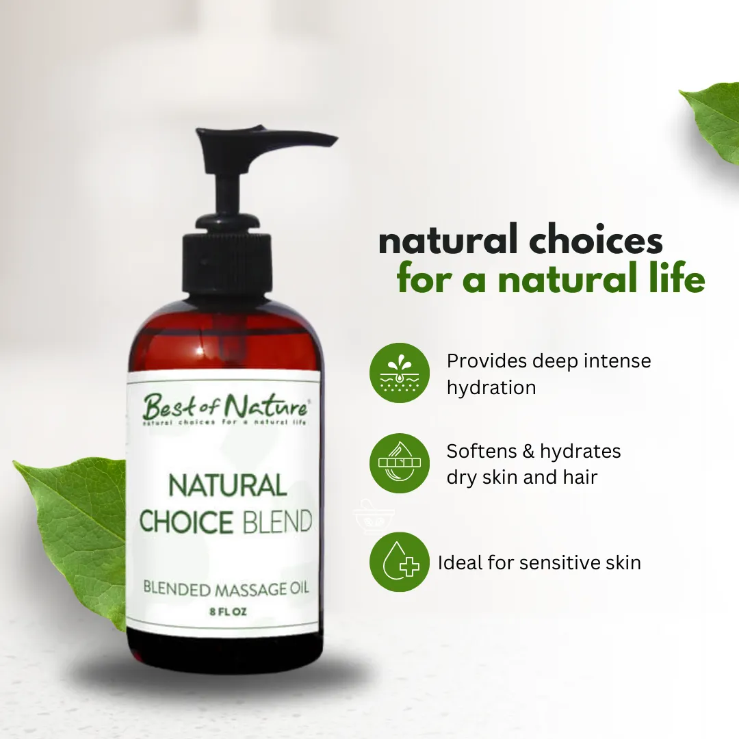 Natural Choice Blend Massage & Body Oil