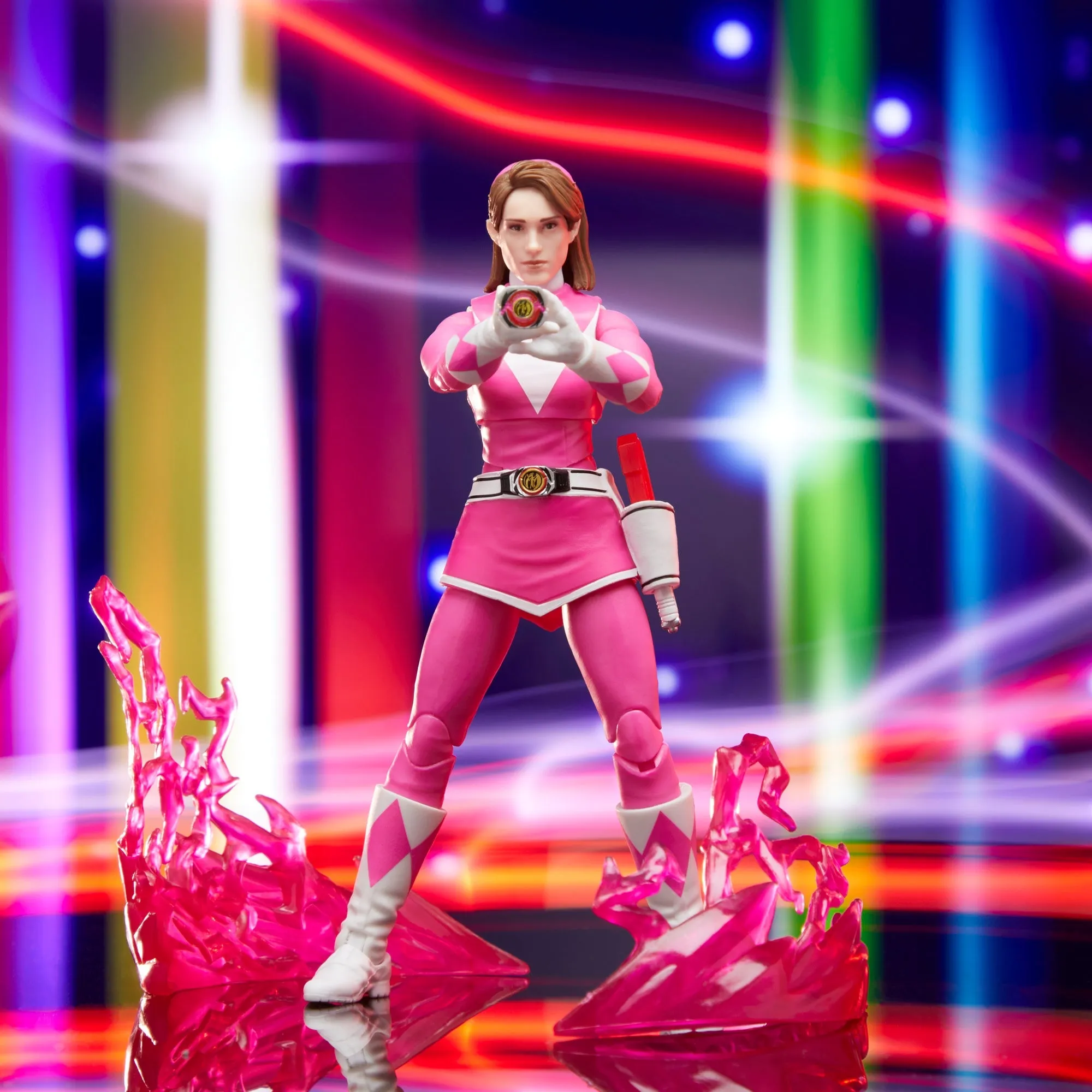 Power Rangers Lightning Collection Remastered Mighty Morphin Pink Ranger - Presale