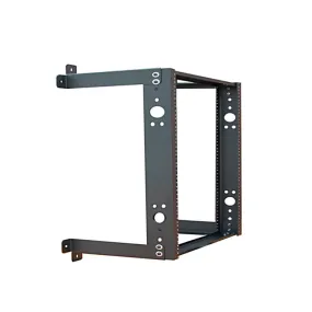 Quest WR1928-16-02 2-Post Fixed Wall Mount Rack - 16U