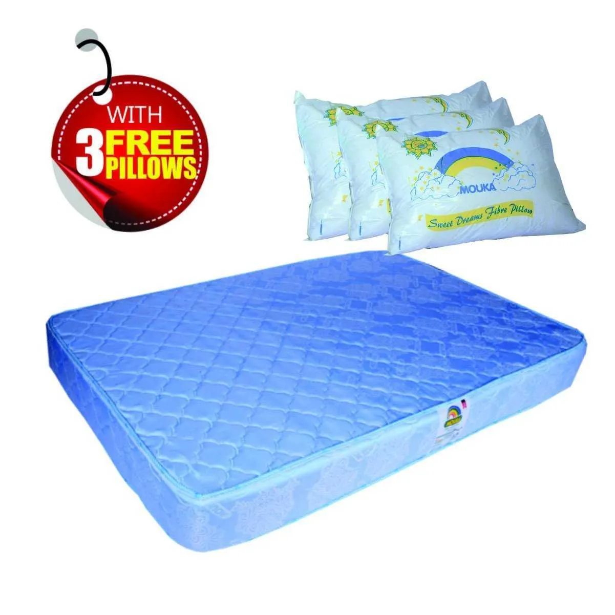 Regal-75848 Orthopedic Mattress- L 6ft x W 7ft x H 8"(Lagos Only)