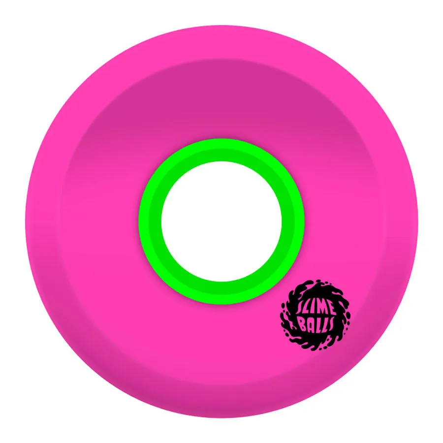 Slime Balls OG Slime Pink 78a Skateboard Wheels 66mm