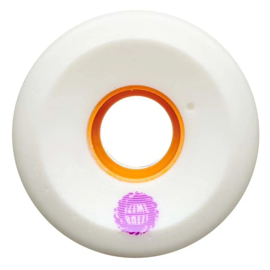 Slime Balls - OG Slime White/Orange 60MM 78A Skateboard Wheels