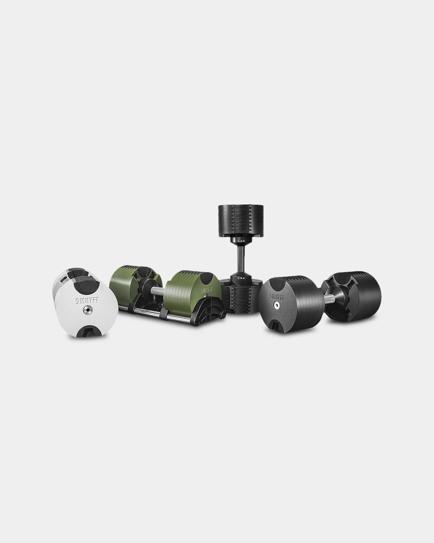 SMRTFT NUOBELL 80lb Adjustable Dumbbells