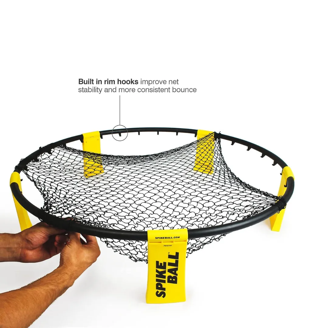 Spikeball Standard 3 Ball Kit Game for the Backyard Beach Park Indoors